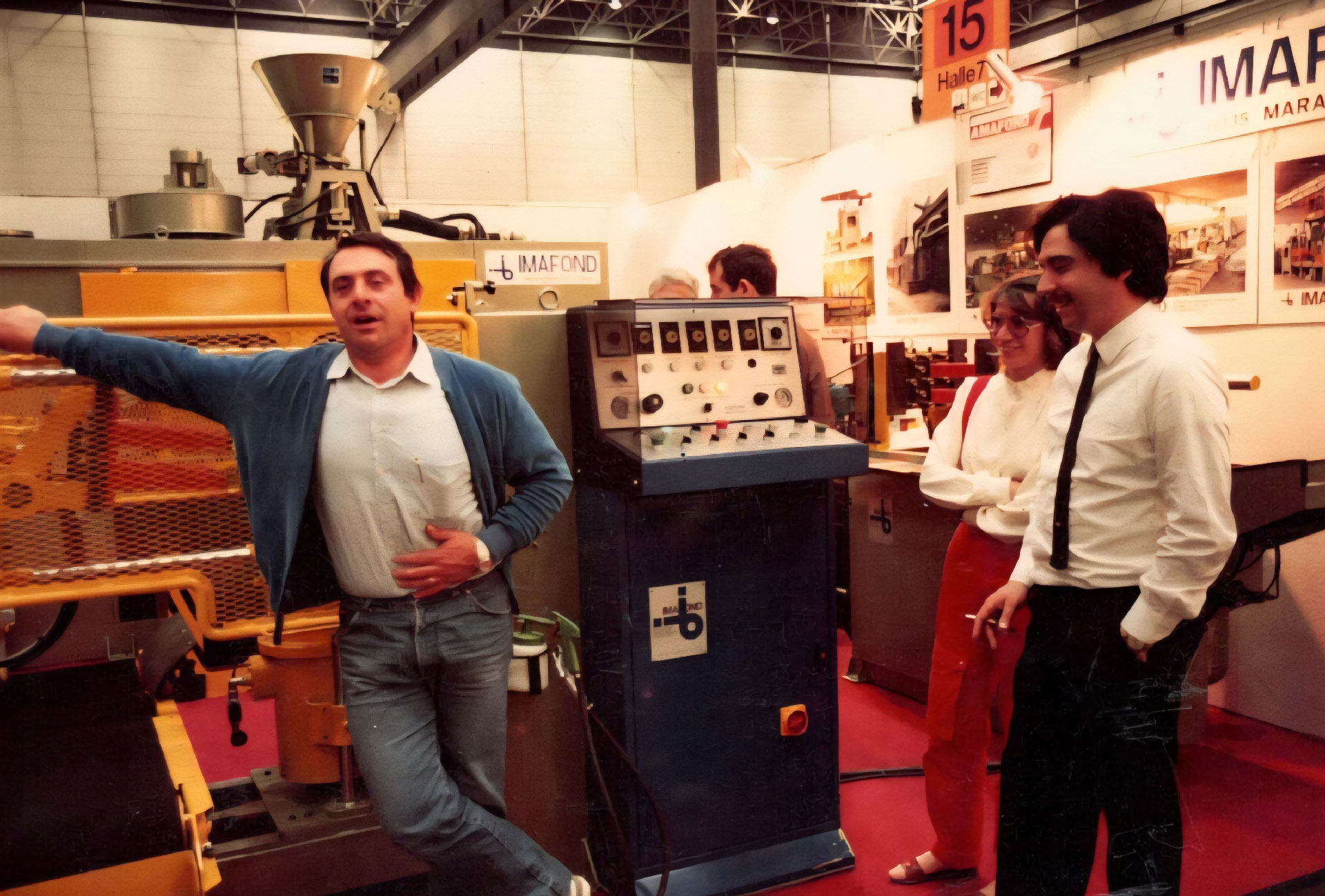 Foto storica di Franco Frisiero, fondatore di Frisiero Automazioni